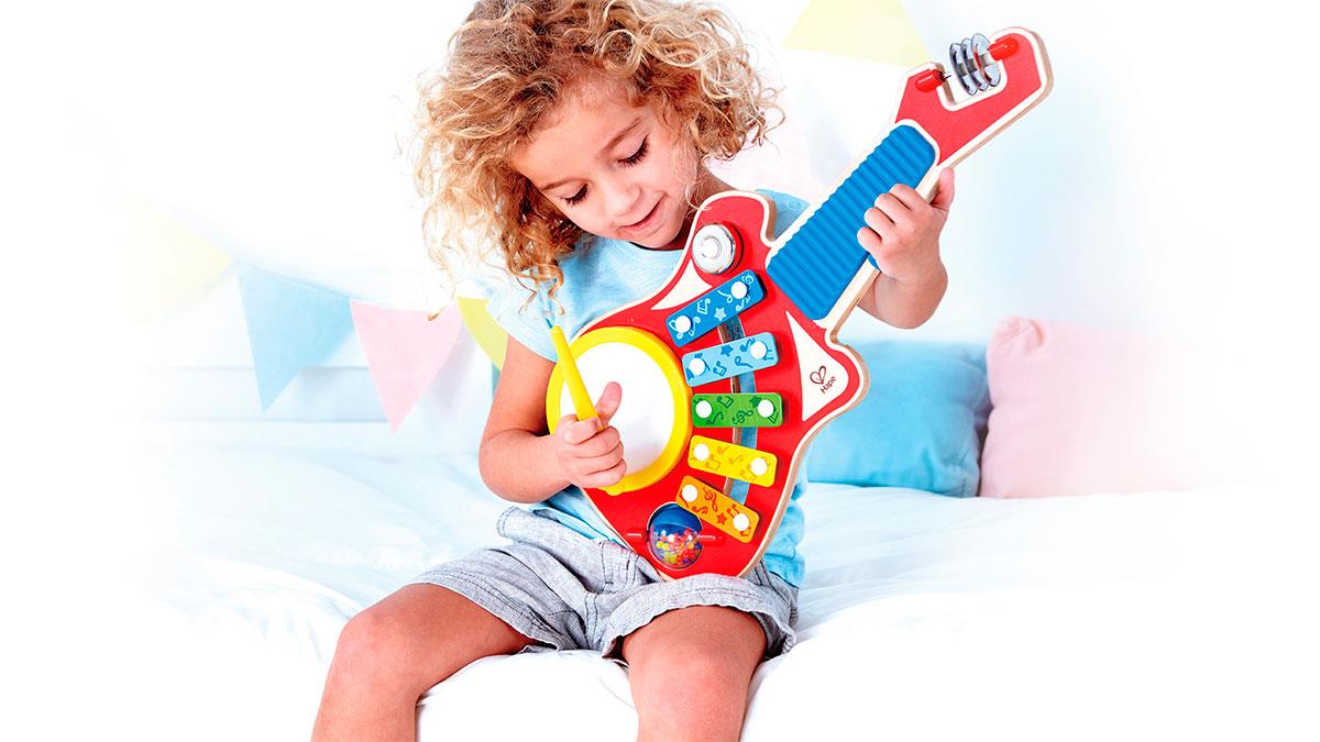 Дитяча гітара Hape Мініоркестр 6 в 1 (E0335)