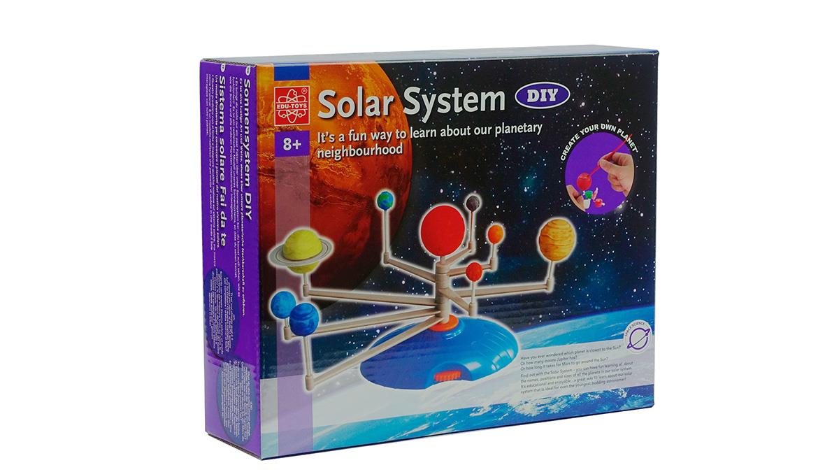 Модель Солнечной системы Edu-Toys с красками (GE046)