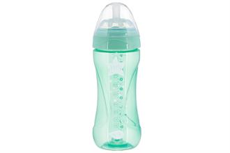 Детская бутылочка Nuvita Mimic Cool 330 мл зеленый (NV6052GREEN)