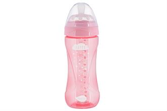 Детская бутылочка Nuvita Mimic Cool 330 мл розовый (NV6052PINK)