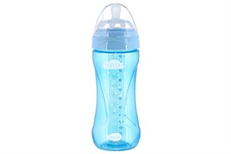 Детская бутылочка Nuvita Mimic Cool 330 мл голубой (NV6052SKY)