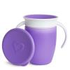 Чашка-непроливайка Munchkin Miracle 360 с крышкой 207 мл фиолетовый (051857)