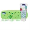 Детский дорожный набор Chicco зубная щетка и паста зеленый (06959.00)