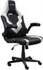 Ігрове крісло Trust GXT703 Riye 128 x 68 см біло-чорний (25130_TRUST)