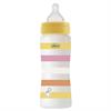 Пластикова пляшечка Chicco Well-Being Colors від 4 міс. швидкий потік 330 мл жовтий (28637.11)