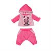 Набір одягу для ляльки Baby Born Спортивний костюм для бігу 43 см рожевий (830109-1)