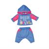 Набір одягу для ляльки Baby Born Спортивний костюм для бігу 43 см блакитний (830109-2)