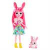 Лялька Enchantimals Кролик Брі 15 см з улюбленцем (FXM73)