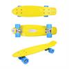 Дитячий скейт GO Travel жовтий з блакитними колесами 56 cм (LS-P2206YBS)