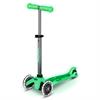 Триколісний самокат Micro Mini Deluxe Glow LED світний лаймовий (MMD216)