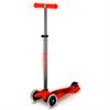 Триколісний самокат Micro Maxi Deluxe Glow LED світний червоний (MMD368)