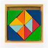 Деревянный пазл-сортер Nic Разноцветный треугольник (NIC523345)