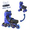 Роликовые коньки Neon Combo Skates LED размер 30-33 синий (NT09B4)