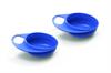 Набор детских тарелок Nuvita Easy Eating 2 шт. глубокие синий (NV8431Blue)