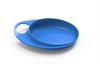 Набор детских тарелок Nuvita Easy Eating 2 шт. от 6 мес. мелкие голубой (NV8451Blue)