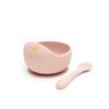 Набір дитячого посуду Oribel Cocoon ложка і миска рожевий (OR220-90013)