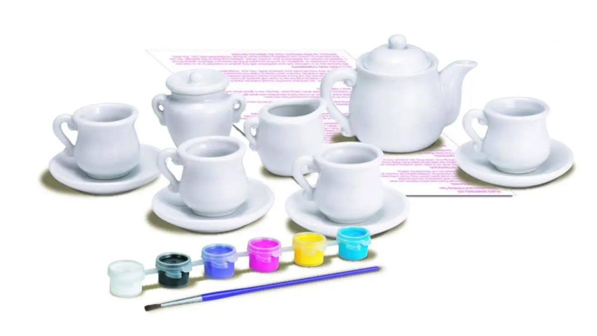 Набір для розфарбовування 4M Чайний сервіз (00-04541)