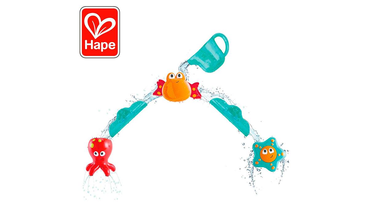 Набір іграшок для ванної Hape Морські мешканці на присосках 6 шт. (E0215)