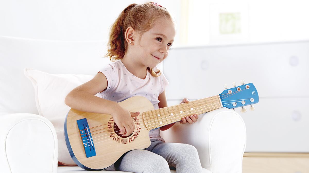 Дитяча гітара Hape Лагуна синій (E0601)