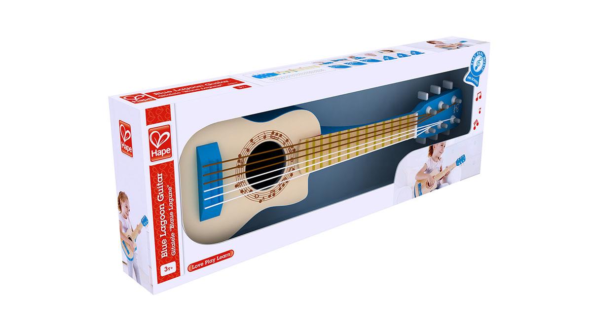 Дитяча гітара Hape Лагуна синій (E0601)