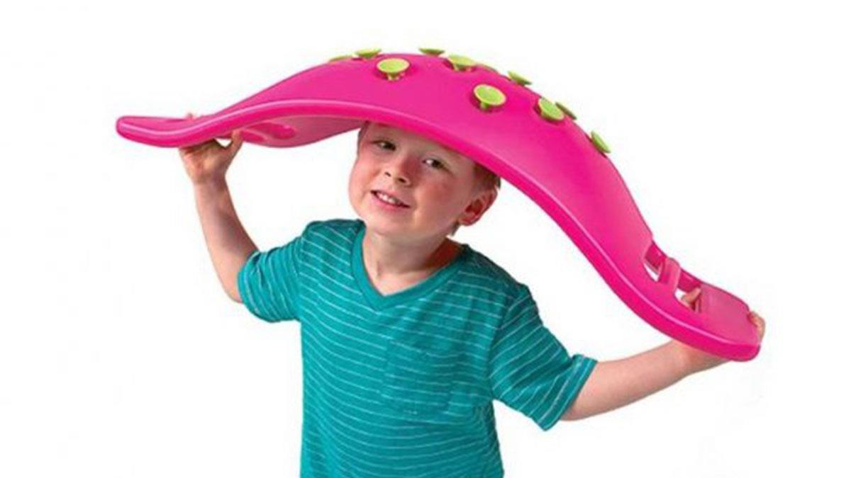 Качалка-балансир із присосками Fat Brain Toys Teeter Popper рожевий  (F0953ML)