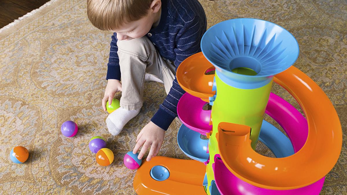 Іграшка розвиваюча Трек-башта з кульками Fat Brain Toys RollAgain Tower  (FA178-1)