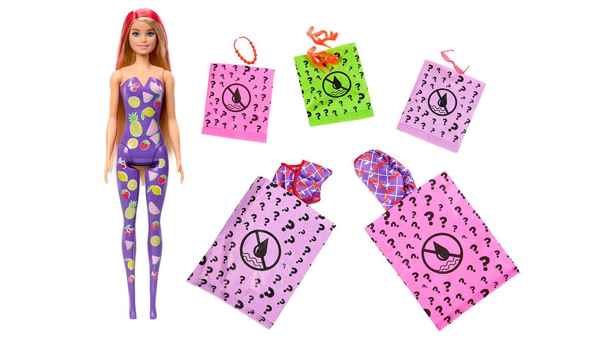 Лялька-сюрприз Barbie Color reveal Фруктовий сюрприз (HJX49)