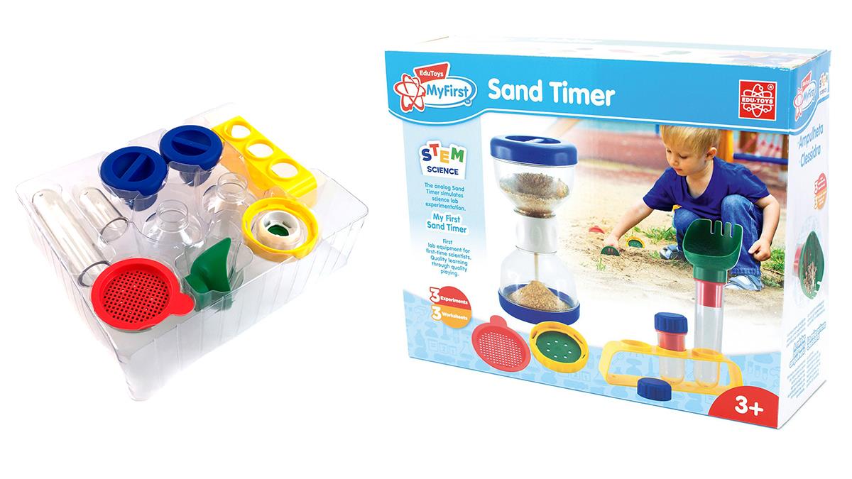 Набір для ігор з піском Edu-Toys Пісочний годинник (JS007)