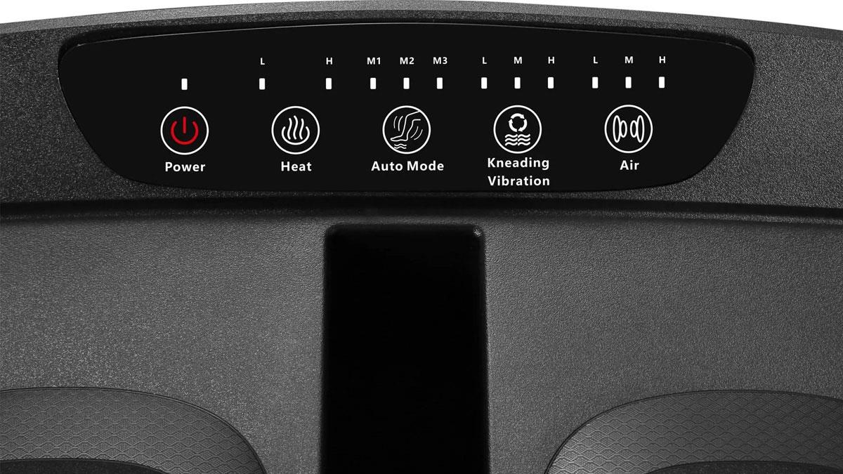 Массажер для ног Naipo с подогревом и вибрацией 2 в 1 Foot & Calf складной (MGF-K68)