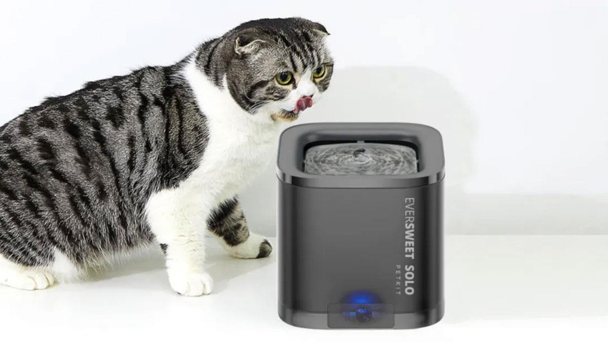Поїлка-фонтан Petkit Eversweet Solo SE Smart Pet Drinking Fountain графітовий (P4103S GREY)