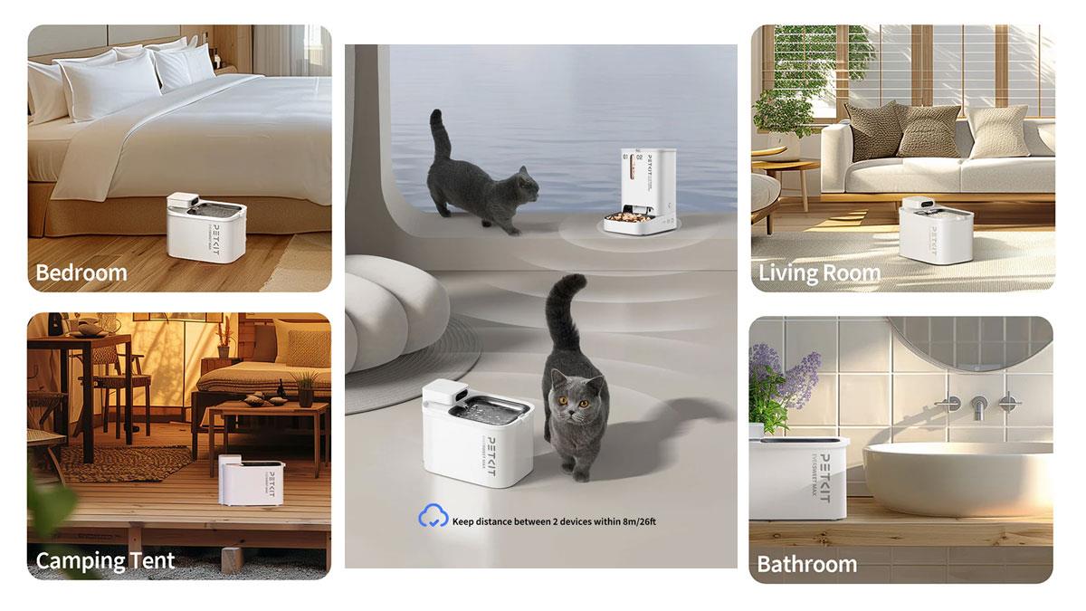 Поїлка-фонтан Petkit Eversweet Max Smart Pet Drinking Fountain білий (P4115)