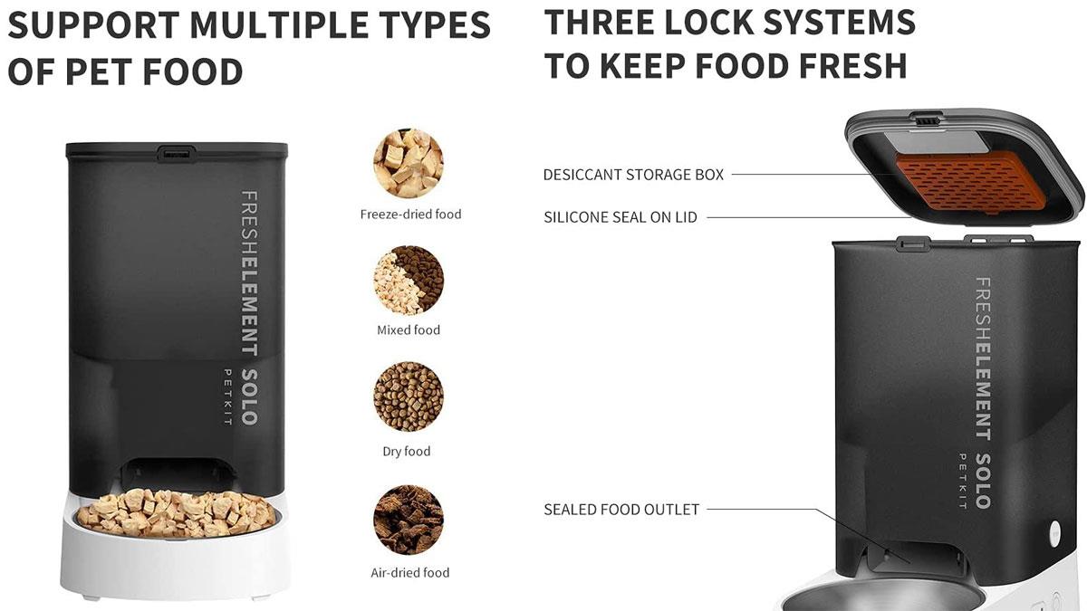 Автогодівниця Petkit Fresh Element Solo графітовий (P570_GREY)