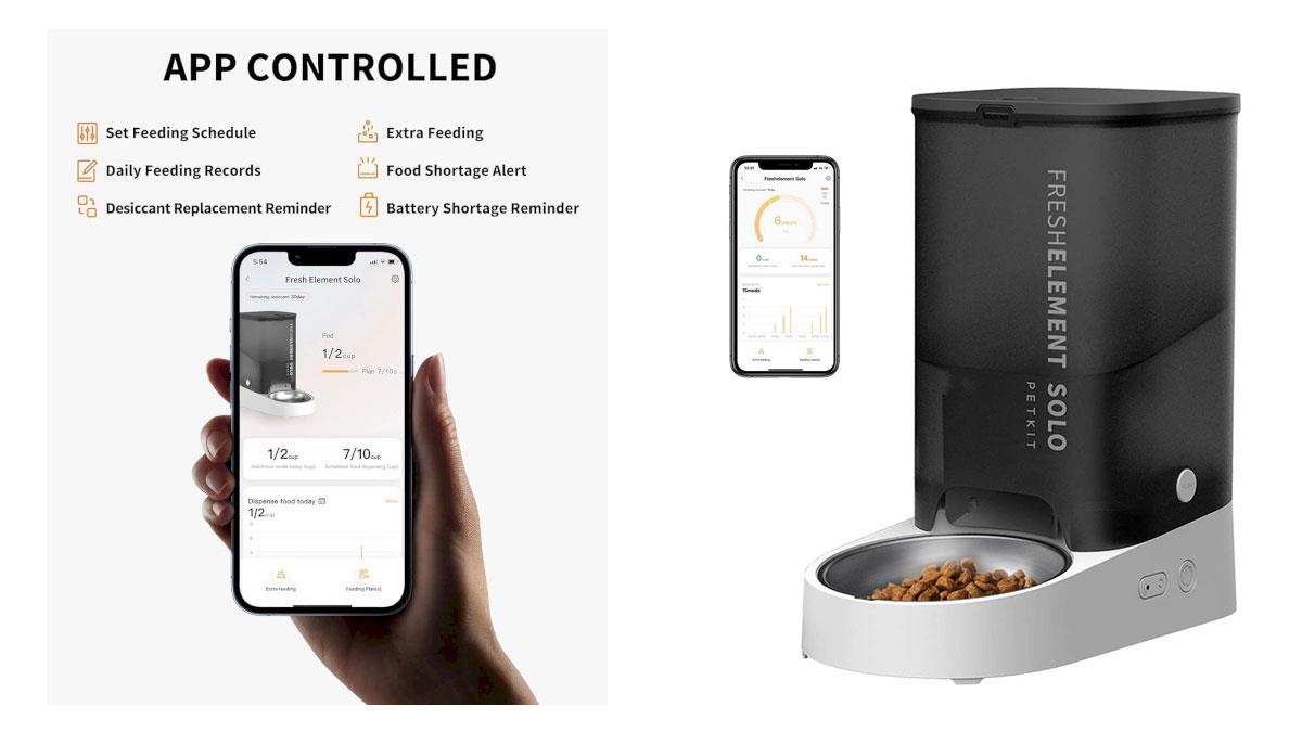 Автогодівниця Petkit Fresh Element Solo графітовий (P570_GREY)