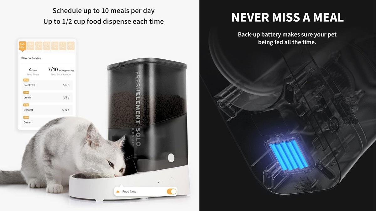 Автогодівниця Petkit Fresh Element Solo графітовий (P570_GREY)