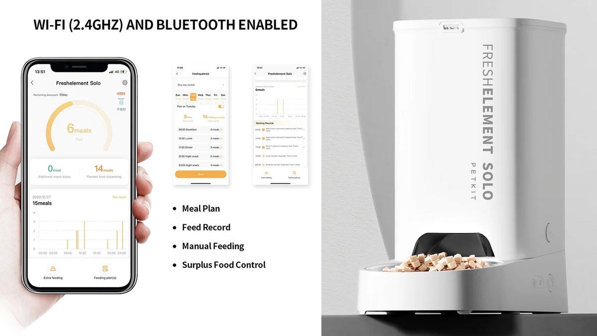 Автогодівниця Petkit Fresh Element Solo білий (P570)