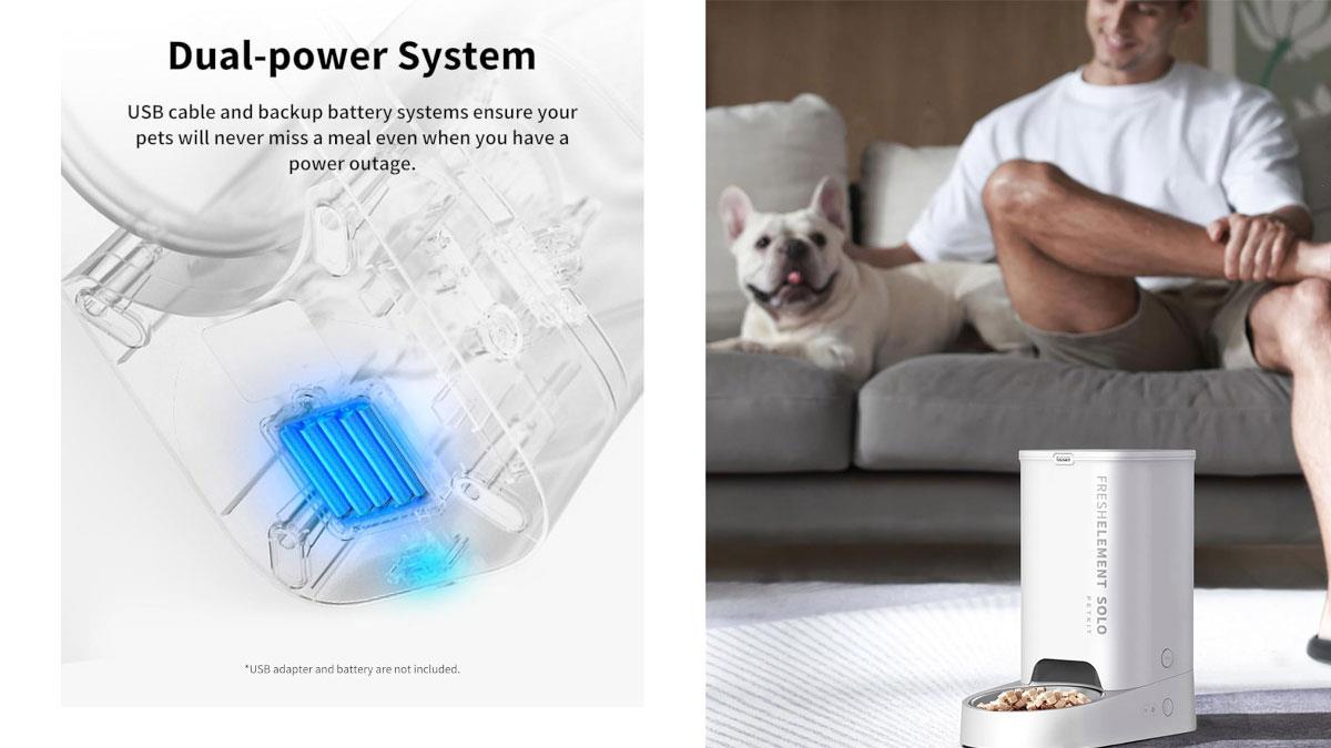 Автогодівниця Petkit Fresh Element Solo білий (P570)