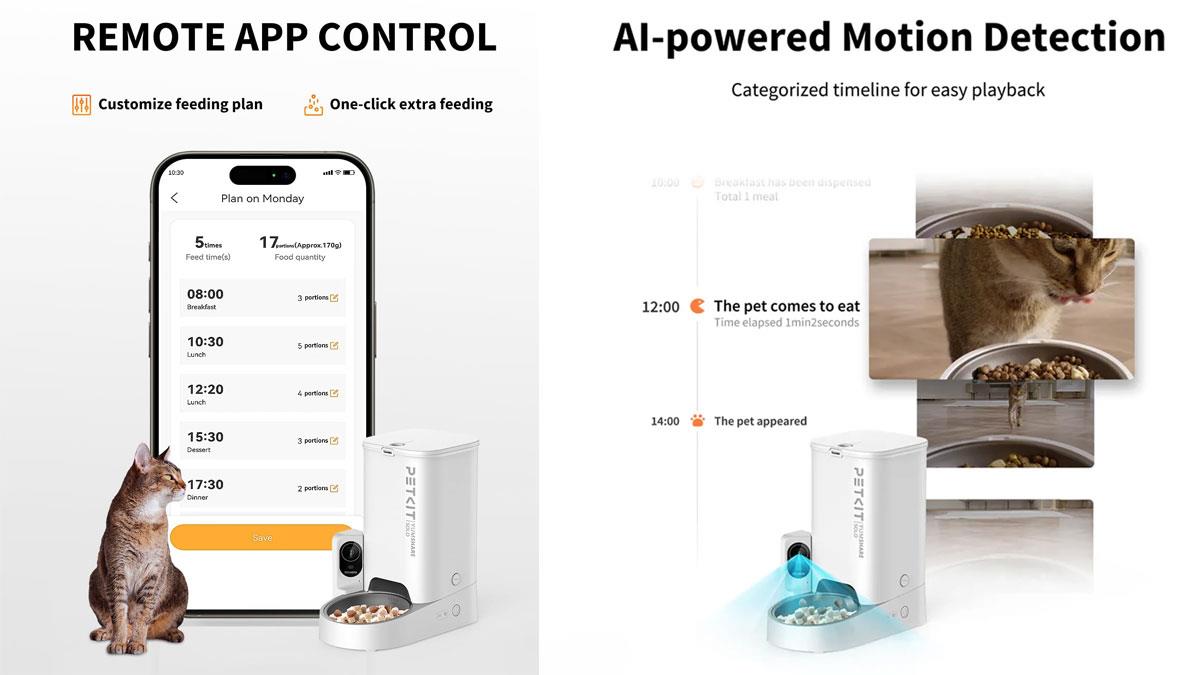 Автогодівниця Petkit Yumshare Solo з камерою (P571)