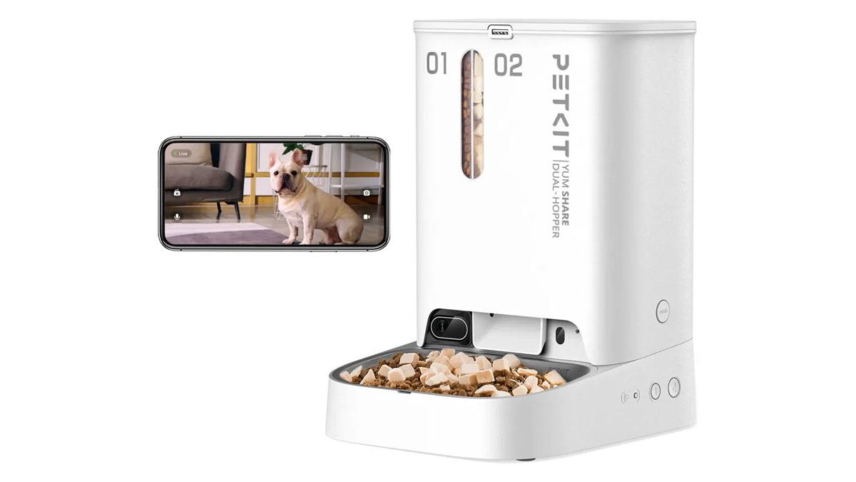 Автогодівниця Petkit Yumshare Dual-Hopper з камерою (P591)