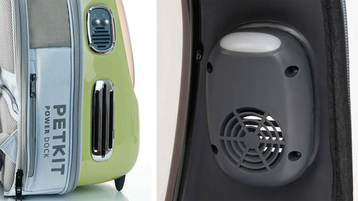 Рюкзак-переноска Petkit Breezy 2 Cat Carrier зелений (P7704 GREEN)