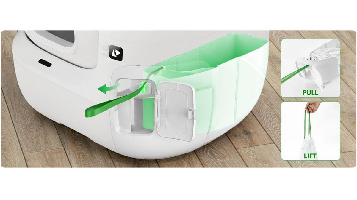 Автоматичний лоток Petkit Purobot Max Pro з камерою та автоочищенням (P9904)