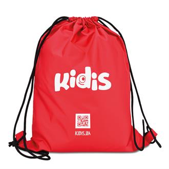 Рюкзак подарочный Kidis 35 х 45 см, красний (000007374)