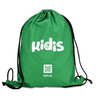 Рюкзак подарочный Kidis 35 х 45 см, зеленый (000007375)