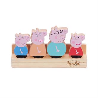 Дерев'яний набір фігурок Peppa Pig Сім'я Пеппи (07628)