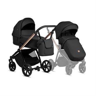Универсальная коляска Tutis Mio plus Thermo Black Edition чёрный с розовым золотом (1352292)