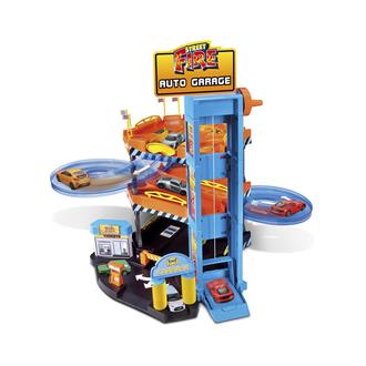 Іграшковий паркінг Bburago 3 рівня, 2 машинки 1:43 (18-30361)
