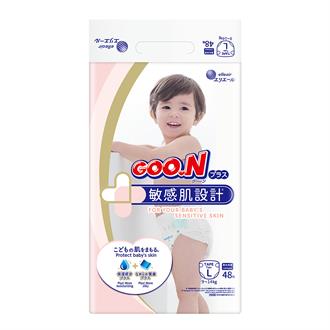 Підгузки Goo.N Plus для дітей 9-14 кг L на липучках 48 шт. (21000629)