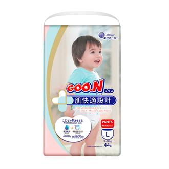 Трусики-підгузки Goo.N Plus для дітей 9-14 кг L 44 шт. (21000632)