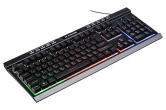 Клавиатура 2E Gaming KG300 проводная с LED-подсветкой укр. раскладка черный (2E-KG300UB)