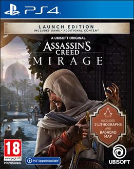 Гра для PS4 Games Software Assassin's Creed Mirage Launch Edition BD disk Free upgrade to PS5 (3307216258018)