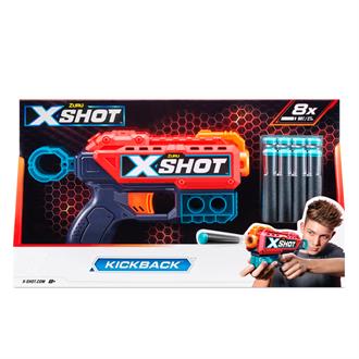 Швидкострільний бластер X-Shot Red Excel Kickback 8 патронів (36184R)